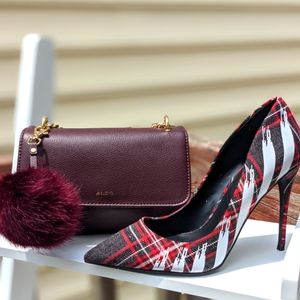 Burgundy Heels - 4 inch!